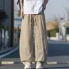 Pantalones Casuales de Algodón Puro para Hombre Otoño 2026, Cómodos Pantalones de Pierna Recta con Caída, Versátiles y Modernos Pantalones de Corte Curvo Estilo Old Money