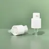Bomba de Polvo de 18 Dientes con Boquilla de Spray Externa, Cubierta Exterior Dorada Electroplateada, Cabezal de Bomba Dosificadora para Loción, Accesorios para Cabezal de Bomba de Botella de Cuidado de la Piel