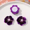 Moda lantejou flor cor miçanga pérola flor diy feito à mão trançado roupa sapatos e chapéus bolsa material atacado
