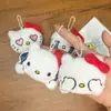 Bolsa de Expresión Creativa Bolso de Muñeca KT Cat Colgante Llavero de Niña Lindo Peluche que Chirría Colgante
