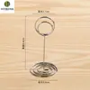Clip de Soporte para Etiquetas de Pan Tarjeta Clip de Pie Etiqueta de Precio Etiqueta de Precio Tarjeta de Exhibición de Etiquetas de Producto Clip para Notas Tarjeta de Mesa