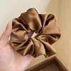 Elástico de Cabelo com Laço Estilo Coreano para Mulheres, Corda de Cabelo de Alta Qualidade, Doce e Fofo, Elástico Extra Grande para Rabo de Cavalo, Elástico
