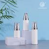 Fabricante de embalagens para produtos de cuidados com a pele Conjunto de garrafas a vácuo PP 15ml30ml50ml Embalagem de amostra tipo push Garrafa a vácuo