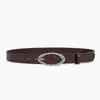 Cinturón de Piel Sintética con Hebilla Metálica Vintage, Versátil para Jeans y Vestidos, Adelgazante y Duradero, Cinturón de Cintura Suave en Stock