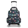 Bolsa de viaje mini plegable ultraligera al por mayor, bolsa de carrito pequeña universal con ruedas portátil, caja de tela para viaje de abordaje