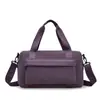 Bolsa de viagem de grande capacidade para viagens curtas, bagagem de mão leve feminina, bolsa transversal expansível à prova d'água masculina para esportes e fitness