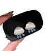 Pendientes de borla de nube y gota de aguja de plata estilo coreano para mujer, nuevos pendientes de lujo ligero de alta gama, accesorios exquisitos y versátiles