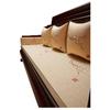 Cojín de Sofá de Secuoya Modelo Nuevo Cojín Bordado de Cama Luohan Cojín de Asiento de Esponja Bordado de Alta Gama Muebles de Madera Maciza Cojín de Sofá