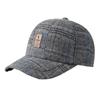 Gorra de béisbol con protección para los oídos para hombre de mediana edad, para otoño e invierno, para papá, para anciano, abuelo, con forro polar cálido.