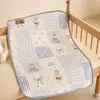 Funda impermeable pequeña de algodón para colchón de bebés, Protector impermeable de algodón puro para orina de lactantes, Cubierta impermeable para cama infantil, Protector de colchón lavable a máquina