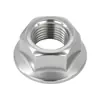 Porca sextavada com flange de aço inoxidável GB6177 tampa sextavada antiderrapante para parafuso m3m4m5m6m8m10m16