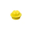 Fornecido Diretamente do Fabricante, Plugue de Vedação para Porta de Óleo de Válvula de Bomba Hidráulica de Plástico Rosqueado Amarelo com Anel, Plugue à Prova d'Água Atacado
