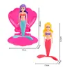 Juguetes de Buceo, Juguetes de Natación, Sirena de Concha, Juego Acuático Infantil, Sumergible, Giratorio, Flotante, Sirena de Juego Acuático