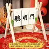 Artículos de Decoración para el Primer Banquete de Cumpleaños de Bebé Estilo Chino, Accesorios de Cumpleaños, Ceremonia de Cruzar la Puerta de la Cebolla, Accesorios de Decoración de Puerta Inteligente, Modelos Nuevos
