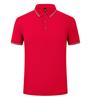 Camisa polo ropa de trabajo personalizada para mujer camiseta estampada amoníaco líquido verano logo estampado palabra imagen hombre manga corta algodón blanco estilo americano