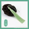 10cm borla de cuerda cerrada borla poliéster hilo fino material suave resistente a las arrugas marcapáginas abanico Correa corta venta al por mayor