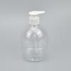 Stock Listo Suministro Directo Botella de Gel Antibacterial para Manos de 500 ml Botella con Bomba de Loción Transparente PET Suministro Directo del Fabricante Gran Cantidad Preferencial Cosméticos