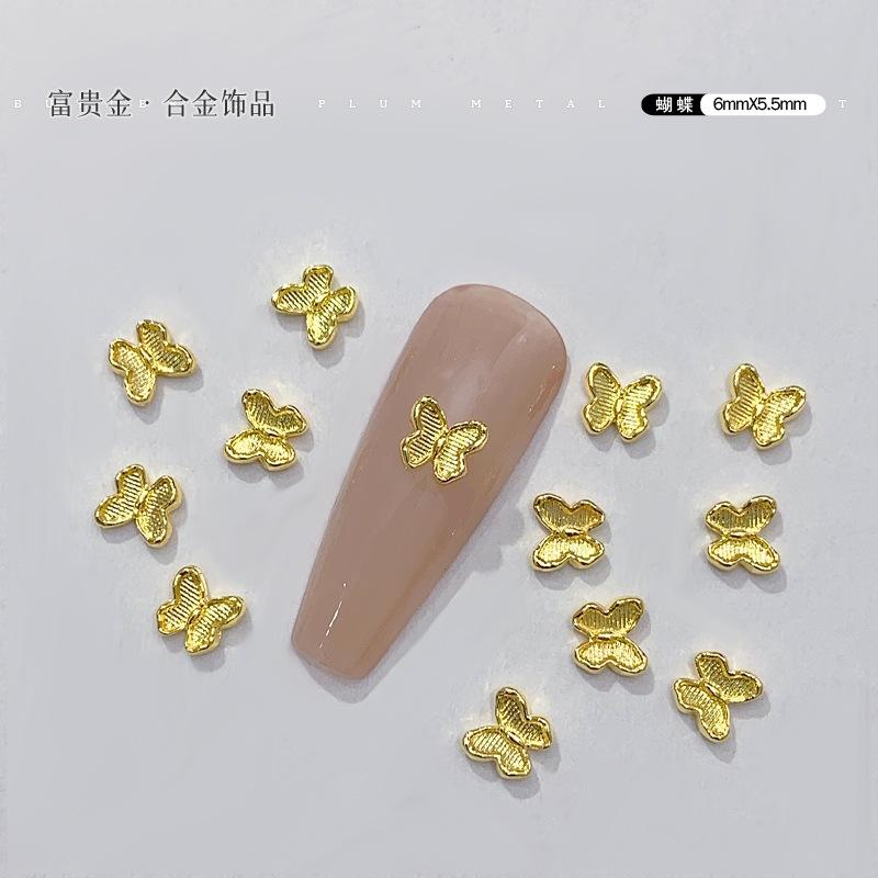 [合金·蝴蝶]金蝴蝶6x6.5mm.j