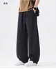 Pantalones casuales para hombre, nuevo estilo 2026, a la moda americana, versátiles, de corte holgado, adelgazantes, con buena caída, pierna ancha, corte recto, pantalones largos