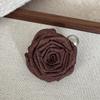 Horquilla de flor de rosa seca Maillard para mujer, horquilla grande para la parte posterior de la cabeza, tocado, horquilla con clip lateral, nueva primavera 2024