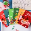 Cuaderno Pequeño Navideño de Dibujos Animados Bloc de Notas de Bolsillo Portátil para Estudiantes y Niños Regalos Especiales para las Fiestas Navideñas