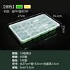Caja Desechable Transparente para Empanadillas Congeladas Rápidamente Caja para Chaos Crudos y Cocidos con Tapa Resistente a la Compresión Engrosada Caja para Llevar Empanadillas Wonton