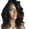 Peluca Africana Más Vendida Tocado Negro Producto Nuevo Ola de Rulos Pequeños Cabello Corto Rizado Peluca para Mujeres en stock Cabello