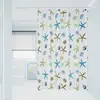 Suministro Transfronterizo de Cortinas de Baño de PEVA, Cortinas Divisorias Especiales para Baños, Cortinas de Baño 3D, Cortinas de Ducha Transparentes con Ganchos