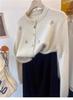Artículos Populares de Alta Calidad de las Trece Líneas de Guangzhou ~ Nueva Chaqueta Cardigan de Punto de Cachemira Gruesa Perezosa para Otoño e Invierno