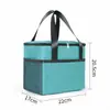 Bolsa de picnic portátil transfronteriza tela Oxford impermeable bolsa de hielo grande para el trabajo bolsa de almuerzo aislante para fiambrera