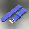 Pulseira de relógio listrada de fornecimento direto original alta qualidade borracha de silicone 22mm pulseira de silicone