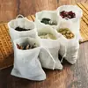 Bolsa para Decocción de Tela de Algodón Puro, Bolsa para Residuos, Bolsa de Gasa para Sopa, Bolsa Coladora para Sopa, Bolsa de Gasa de Algodón Reutilizable para Decocción y Marinado