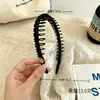 Faixa de Cabelo Alta Antiderrapante com Dentes Duplos Estilo Coreano para Mulheres, Simples e Versátil para Uso Diário, Lavagem do Rosto e Maquiagem, Acessório de Cabelo Faixa, Novo Modelo 2026