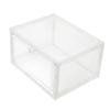 Caja de zapatos plegable Xidu de instalación gratuita, transparente, al por mayor, nueva y mejorada caja de zapatos de acrílico, suministros para el hogar para almacenar zapatos.