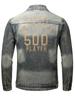 Moda de Otoño e Invierno Chaqueta de Mezclilla Nueva de Moda Guangzhou Xintang para Hombre Holgada Solapa Casual Versátil
