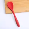 Barril de almacenamiento rojo con mango de silicona todo incluido utensilios de cocina espátula antiadherente de 10 piezas juego de utensilios de cocina para cocinar