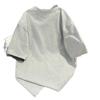 Camiseta Divertida con Estampado de Manga Corta, Malla de Color Contrastante para Adelgazar, Corte Holgado y Versátil, Talla Grande, Cuello Redondo, Top que Reduce la Edad
