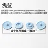 Nuestra tienda se especializa en Hualian plástico cuatro en uno broche a presión toallita para babas mameluco hebilla oculta hebilla 12 mm