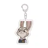 Chaveiro Zootopia Mais Vendido Pingente de Mochila para Casal Judy Nick Fofo Cp Pingente Dopamina