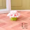 Adornos de Micro Paisajismo, Jardinería y Paisajismo, Hermosas Flores Pequeñas, Decoraciones Artesanales de Resina para Escritorio del Hogar, Adornos Pequeños