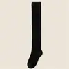 Calcetines Pequeños para Piernas Delgados Ligeramente Compresivos Calcetines Apilados Calcetines de Niño para Otoño e Invierno Hasta la Rodilla Tubo Largo Calcetines de Algodón a Juego de Colores Espesos Tubo Alto Calcetines para Muslo