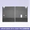 Adecuado para Infiniti Qx60 2014-2020 Material 3D para Todo Clima Alfombrillas de Piso TPE Alfombrilla de Cajuela