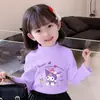 Y2344# otoño/invierno nuevo terciopelo alemán camiseta interior para niños cuello medio alto chaqueta interior para niñas grandes cuello alto cálida moda