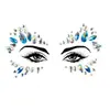 PARTYJOY artículo de venta caliente transfronterizo pegatinas de gemas para la cara pegatinas para cejas pegatinas faciales autoadhesivas de diamante pegatinas faciales para carnaval musical Halloween