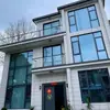 Puertas y Ventanas de Aluminio de Puente Roto de Gama Alta, Ventanas Batientes Insonorizadas para Villas, Puertas y Ventanas de Aleación de Aluminio para Dormitorios, Ventanas de Piso a Techo para Balcones