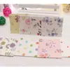 Nuevo Producto 7cm Grullas de Papel Origami Forma Cuadrada Papel Artesanal Floral Dorado en Relieve, Un Paquete con 8 Diseños Diferentes, Listo para Venta al por Mayor