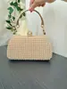 2025 Bolso de Perlas Elegante de Moda Transfronterizo Amazon Comercio Exterior Más Vendido Bolso para Vestido de Noche Fiesta Cena Celebridad