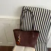 Bolsa Tote Feminina de Ombro Único, Moda Outono Inverno 2026, Alta Qualidade, Grande Capacidade, Elegante, Versátil, Tendência
