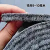 Alfombra Rayada Gruesa para Sala de Estar, Resistente a Manchas y Fácil de Cuidar, Alfombra de Color Sólido para Mesita de Noche de Dormitorio, Alfombra Industrial de Cobertura Total para Oficina