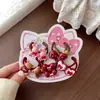 Faixa de Cabelo Trançada Desenho Animado Pinça de Cabelo Faixa de Cabeça para Menina Acessórios de Cabelo para Menininha Elástico de Cabelo Elástico de Borracha para Bebê